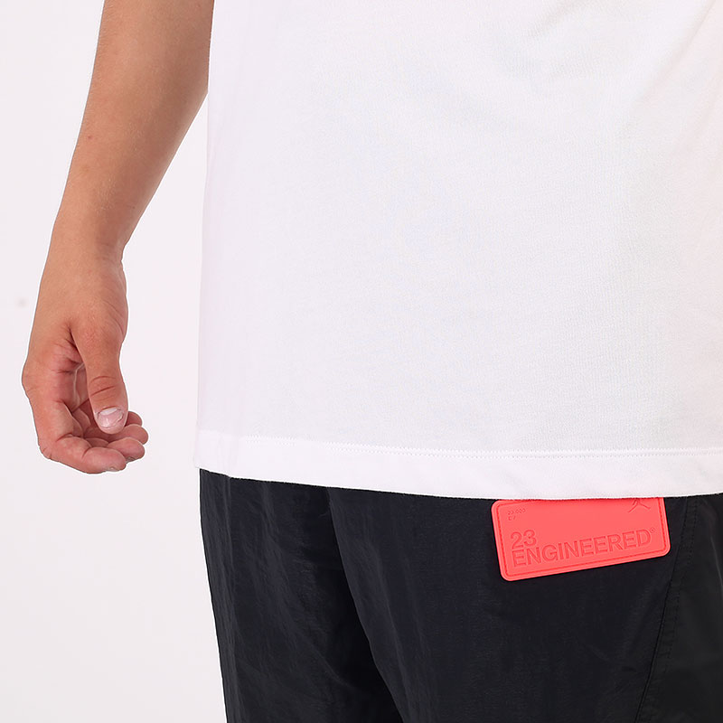 Мужская футболка Jordan Jumpman Dri-FIT Cotton Short Sleeve Crew (BQ6740-101)  - цена, описание, фото 3